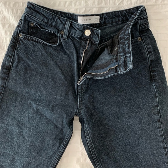 Top Shop Straight Leg Ankle Jean - Picture 3 of 6